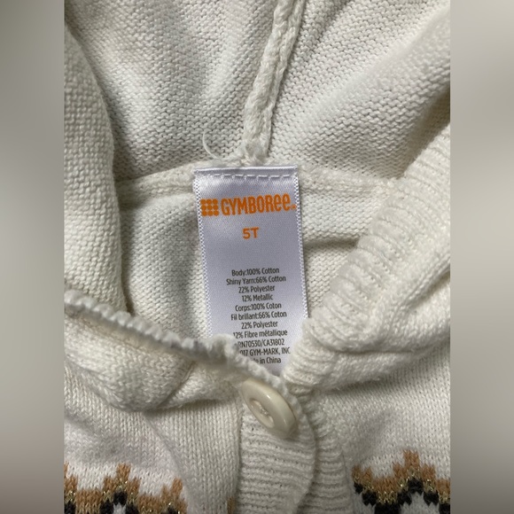 Gymboree Poncho 5T - Picture 3 of 4